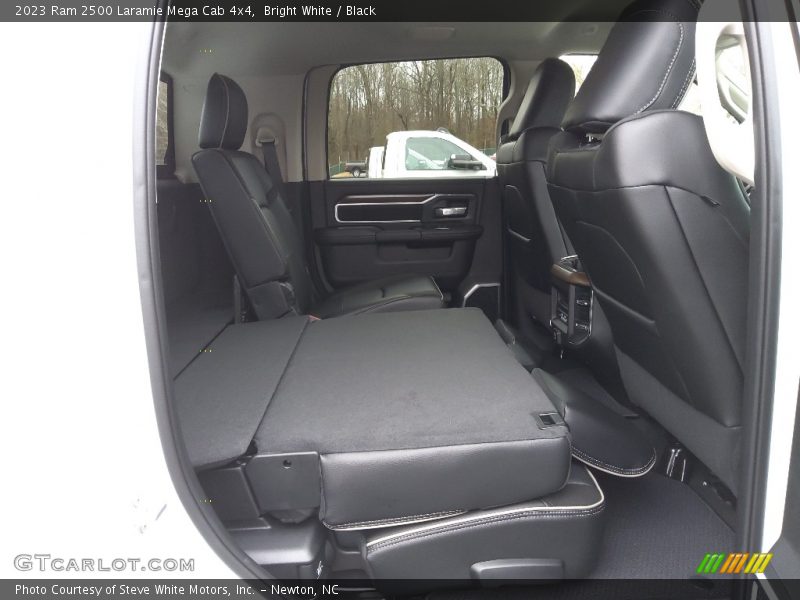 Bright White / Black 2023 Ram 2500 Laramie Mega Cab 4x4