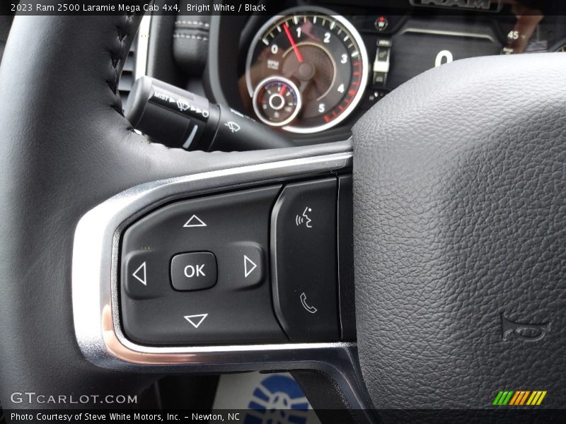  2023 2500 Laramie Mega Cab 4x4 Steering Wheel