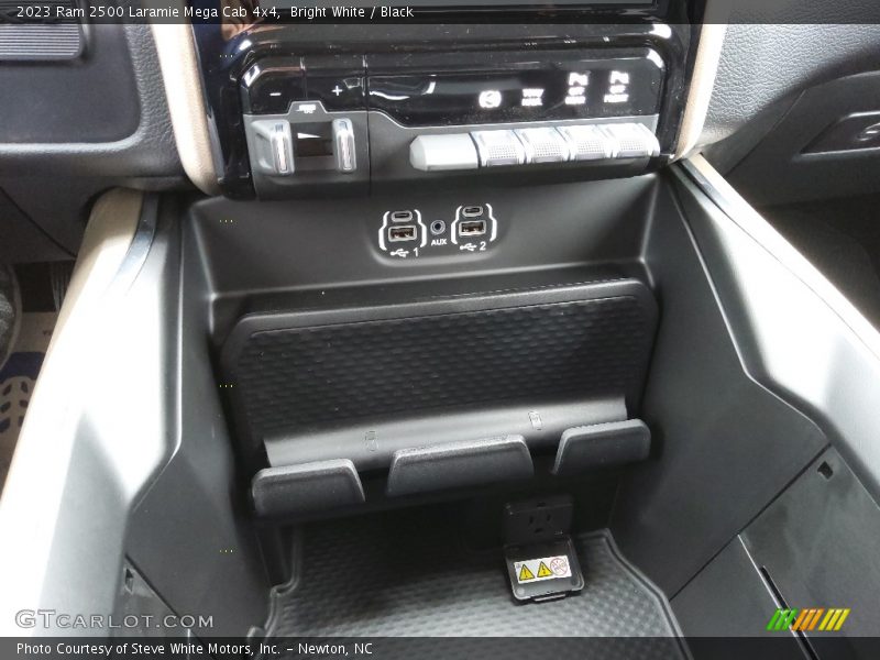 Controls of 2023 2500 Laramie Mega Cab 4x4