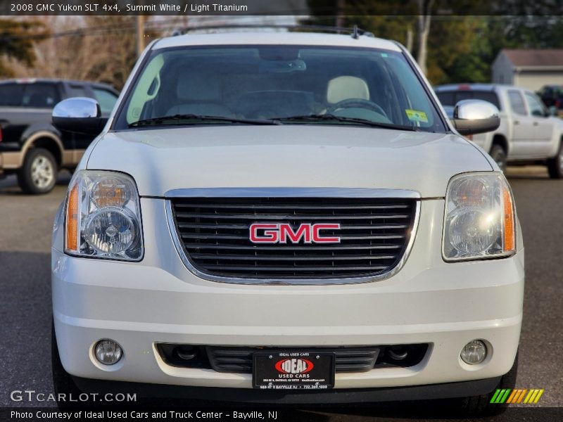 Summit White / Light Titanium 2008 GMC Yukon SLT 4x4