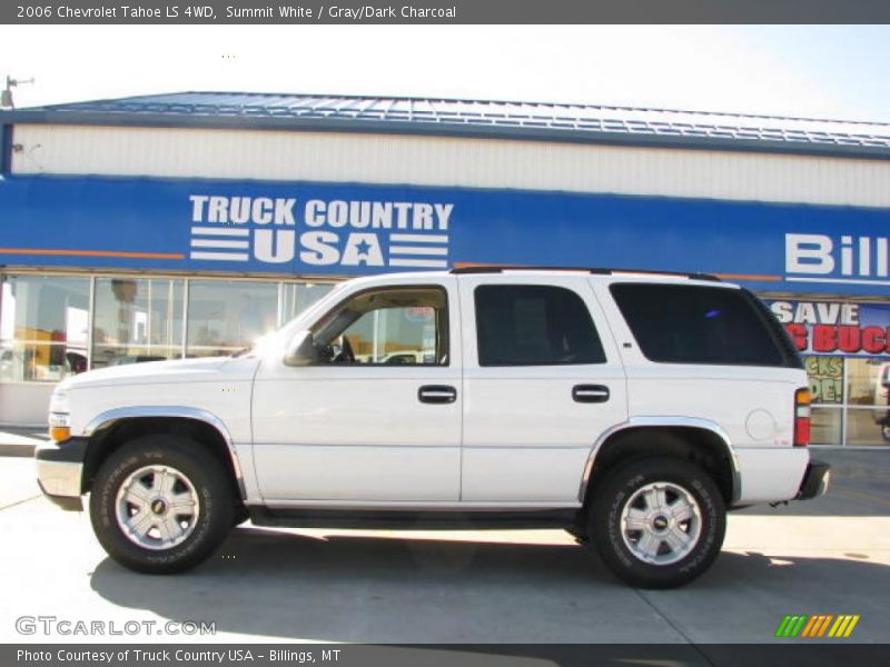 Summit White / Gray/Dark Charcoal 2006 Chevrolet Tahoe LS 4WD