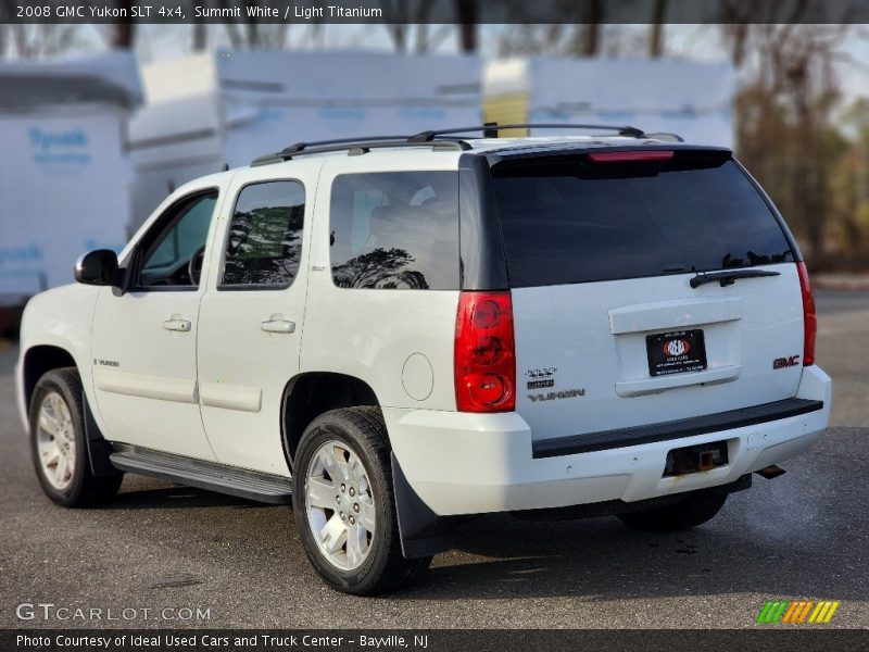 Summit White / Light Titanium 2008 GMC Yukon SLT 4x4