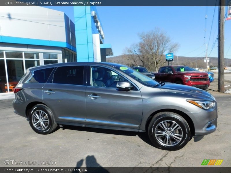 Graphite Shadow / Graphite 2018 Infiniti QX60 3.5 AWD