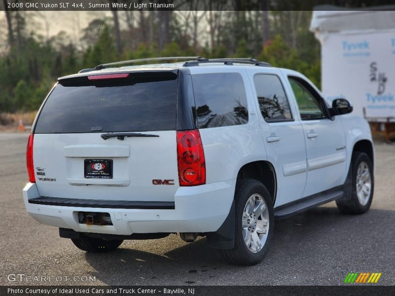 Summit White / Light Titanium 2008 GMC Yukon SLT 4x4