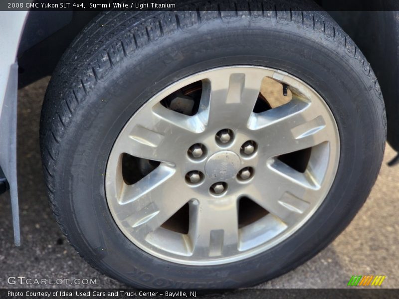 Summit White / Light Titanium 2008 GMC Yukon SLT 4x4
