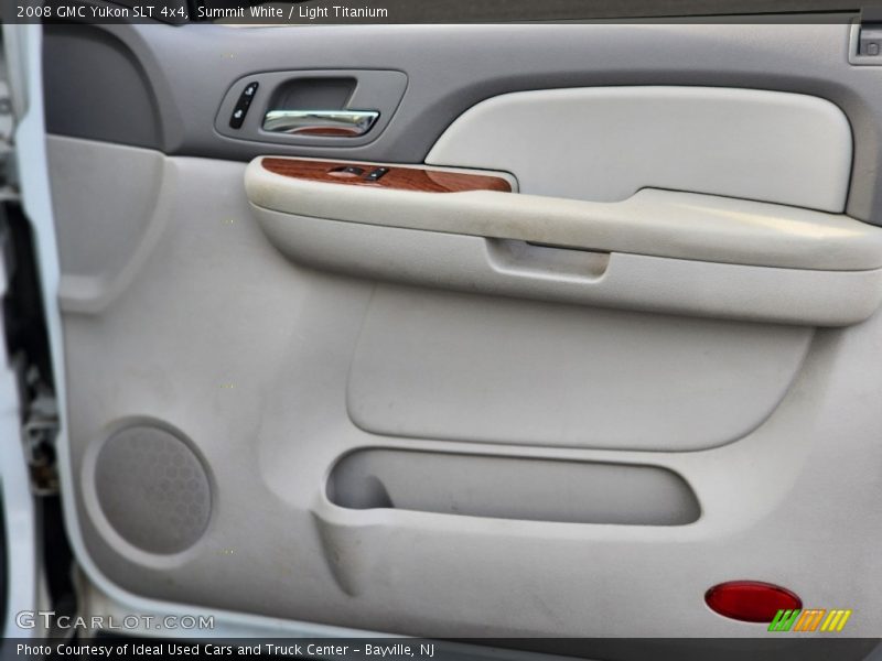 Summit White / Light Titanium 2008 GMC Yukon SLT 4x4