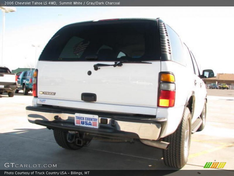 Summit White / Gray/Dark Charcoal 2006 Chevrolet Tahoe LS 4WD