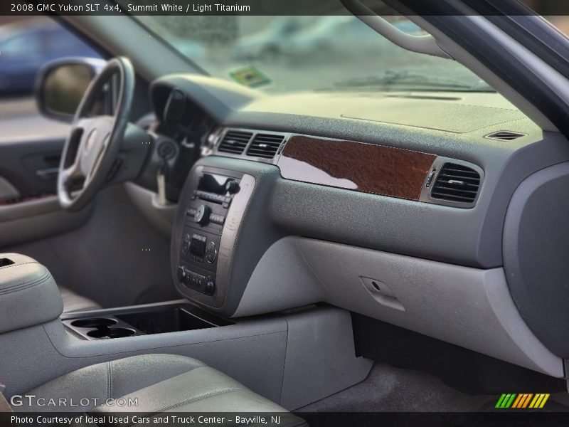 Summit White / Light Titanium 2008 GMC Yukon SLT 4x4