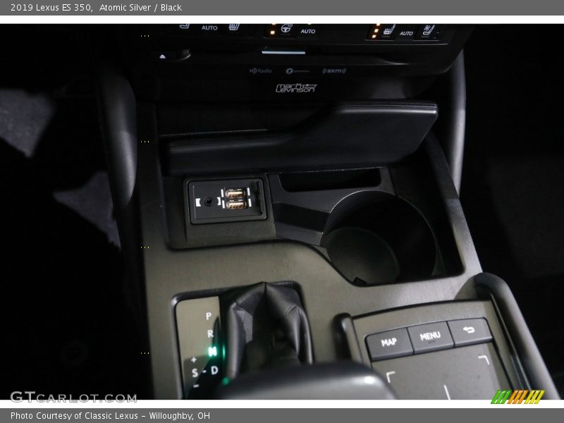 Atomic Silver / Black 2019 Lexus ES 350