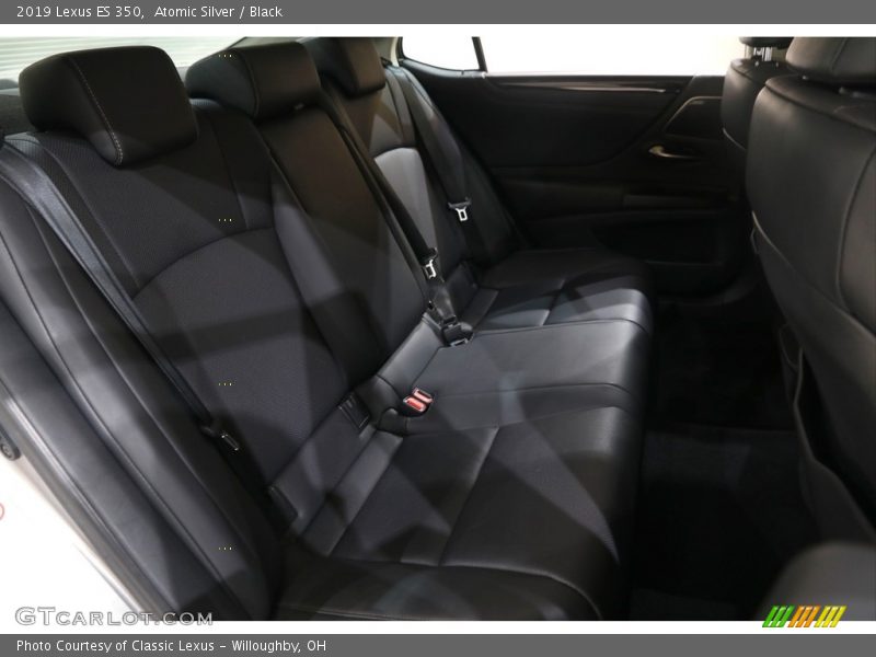Atomic Silver / Black 2019 Lexus ES 350