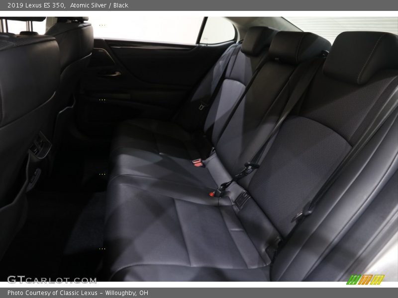 Atomic Silver / Black 2019 Lexus ES 350