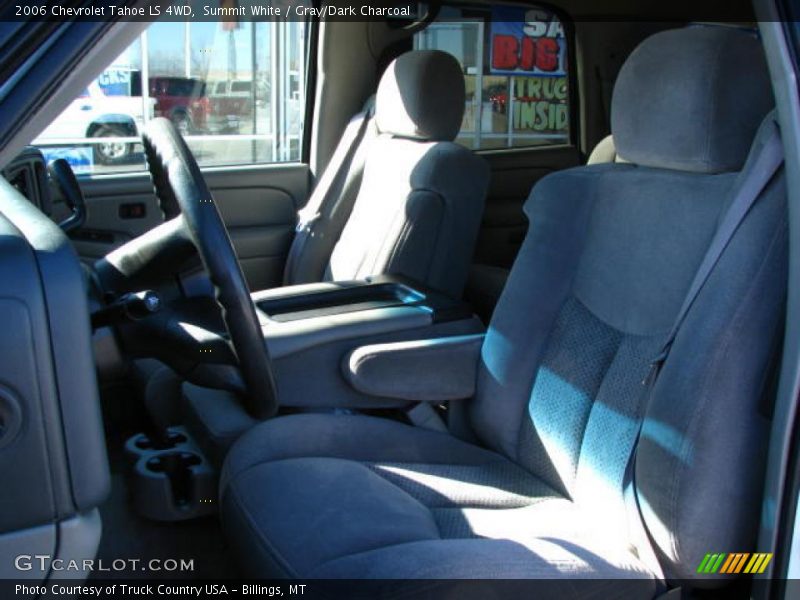 Summit White / Gray/Dark Charcoal 2006 Chevrolet Tahoe LS 4WD