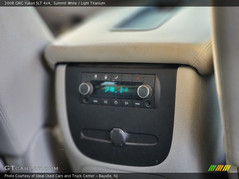 Summit White / Light Titanium 2008 GMC Yukon SLT 4x4