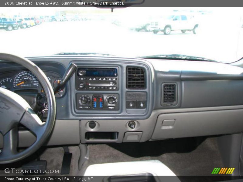 Summit White / Gray/Dark Charcoal 2006 Chevrolet Tahoe LS 4WD