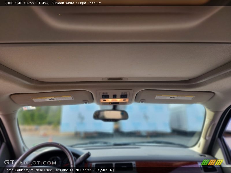 Summit White / Light Titanium 2008 GMC Yukon SLT 4x4