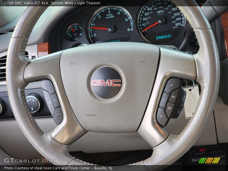 Summit White / Light Titanium 2008 GMC Yukon SLT 4x4