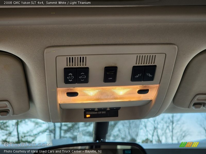 Summit White / Light Titanium 2008 GMC Yukon SLT 4x4