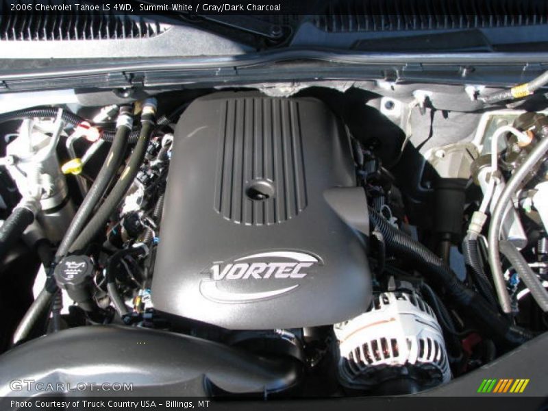 Summit White / Gray/Dark Charcoal 2006 Chevrolet Tahoe LS 4WD