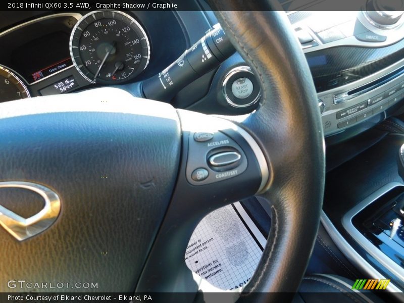  2018 QX60 3.5 AWD Steering Wheel