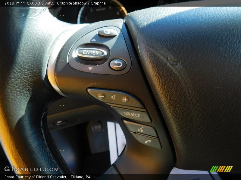  2018 QX60 3.5 AWD Steering Wheel