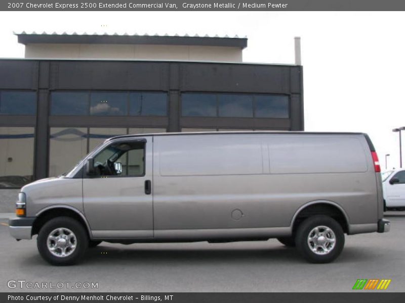 Graystone Metallic / Medium Pewter 2007 Chevrolet Express 2500 Extended Commercial Van