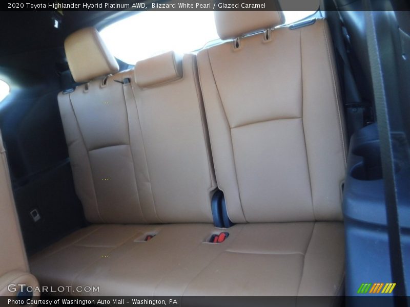 Rear Seat of 2020 Highlander Hybrid Platinum AWD