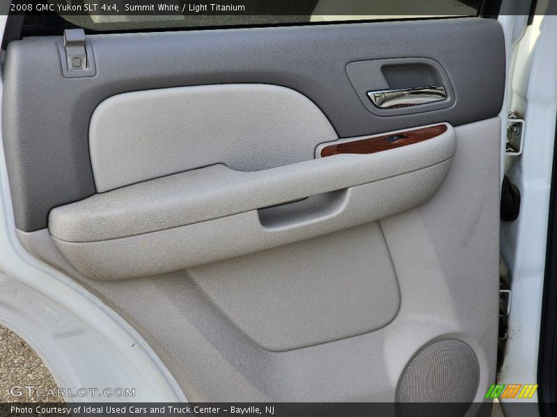 Summit White / Light Titanium 2008 GMC Yukon SLT 4x4