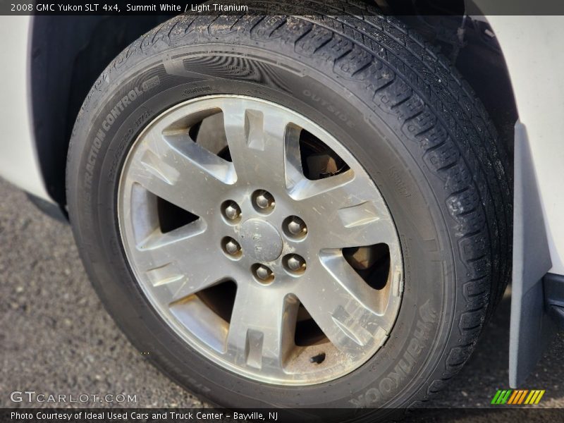 Summit White / Light Titanium 2008 GMC Yukon SLT 4x4
