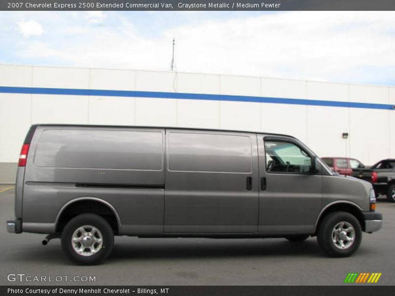 Graystone Metallic / Medium Pewter 2007 Chevrolet Express 2500 Extended Commercial Van
