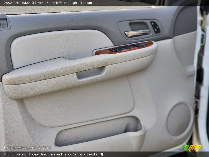 Summit White / Light Titanium 2008 GMC Yukon SLT 4x4