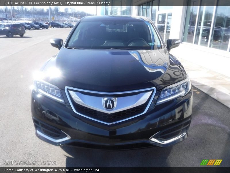 Crystal Black Pearl / Ebony 2016 Acura RDX Technology AWD