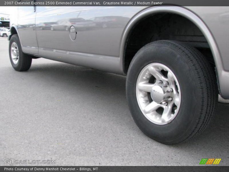 Graystone Metallic / Medium Pewter 2007 Chevrolet Express 2500 Extended Commercial Van