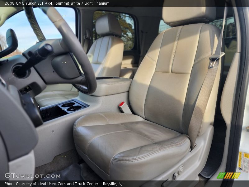 Summit White / Light Titanium 2008 GMC Yukon SLT 4x4