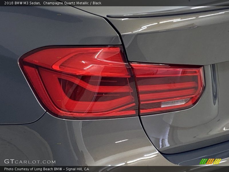 Champagne Quartz Metallic / Black 2018 BMW M3 Sedan