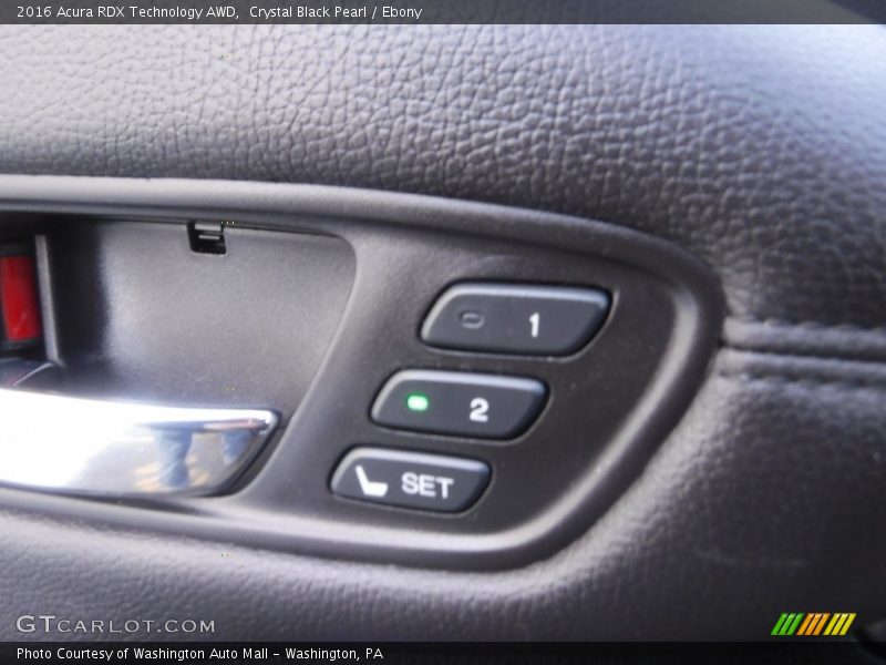 Controls of 2016 RDX Technology AWD