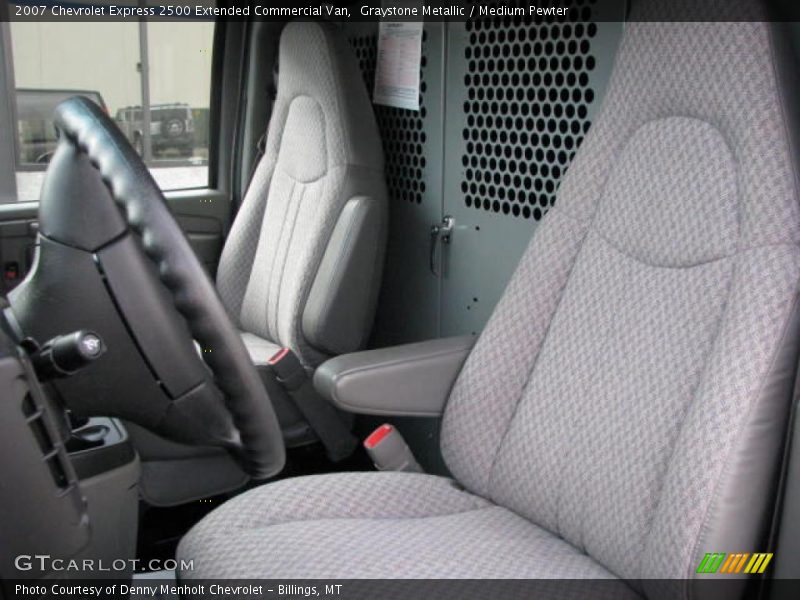 Graystone Metallic / Medium Pewter 2007 Chevrolet Express 2500 Extended Commercial Van