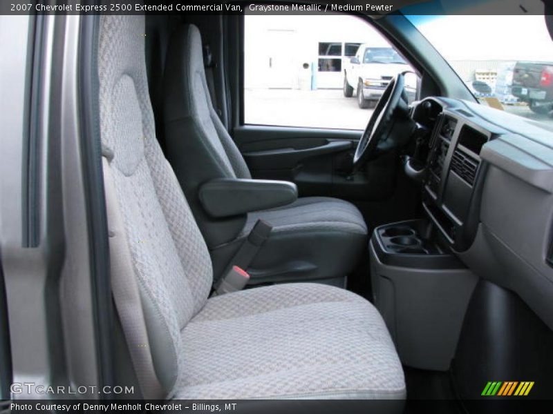 Graystone Metallic / Medium Pewter 2007 Chevrolet Express 2500 Extended Commercial Van