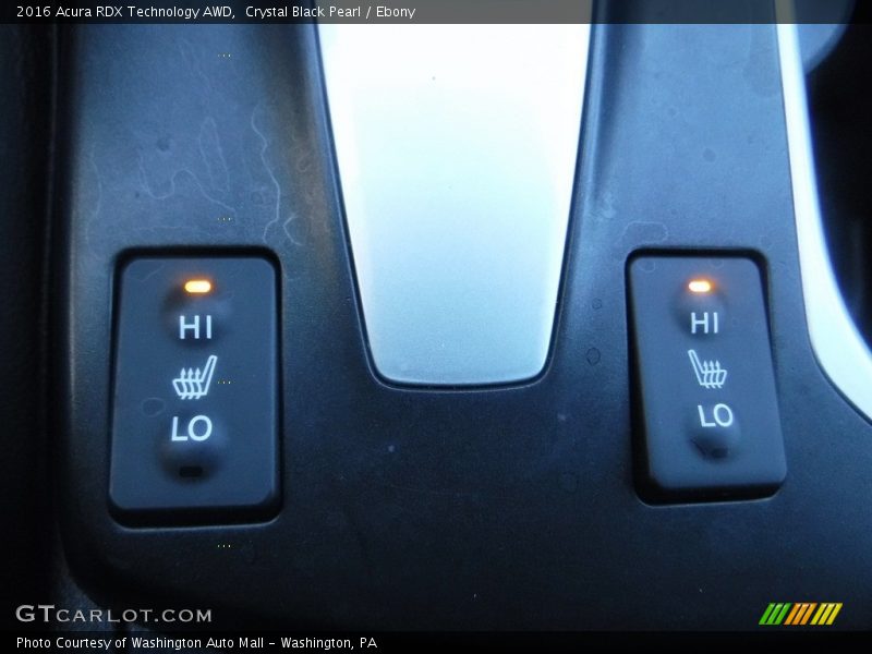 Controls of 2016 RDX Technology AWD