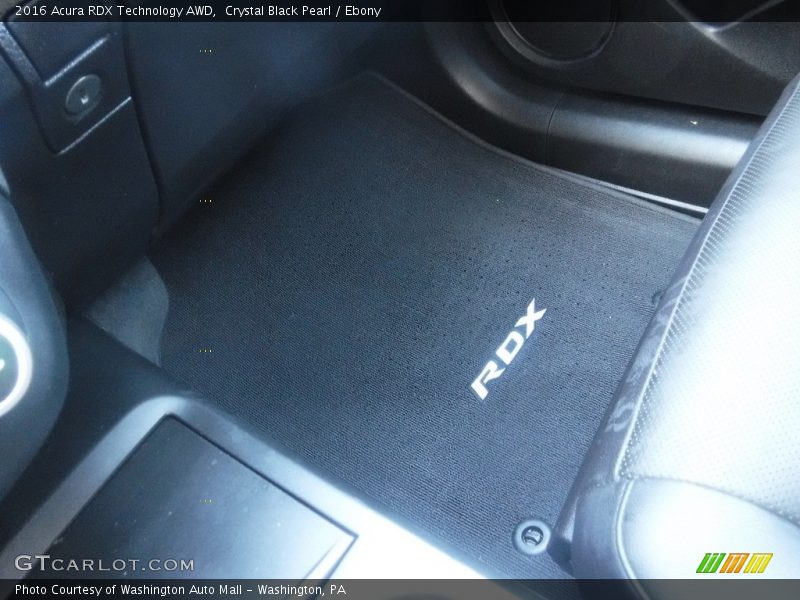 Crystal Black Pearl / Ebony 2016 Acura RDX Technology AWD