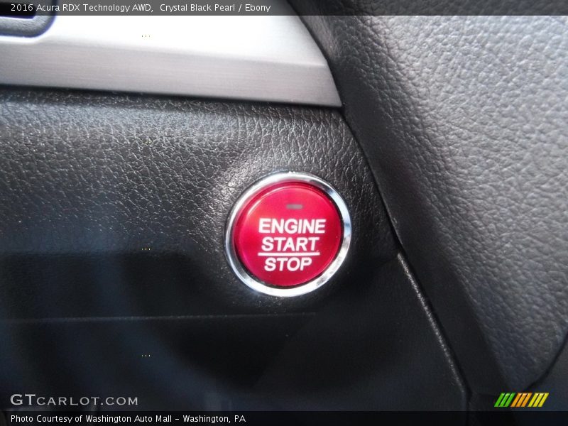 Controls of 2016 RDX Technology AWD
