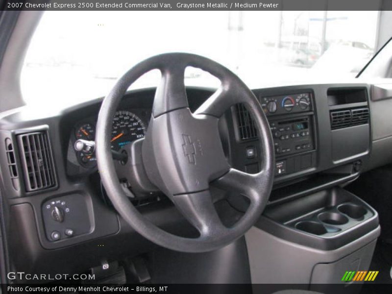 Graystone Metallic / Medium Pewter 2007 Chevrolet Express 2500 Extended Commercial Van