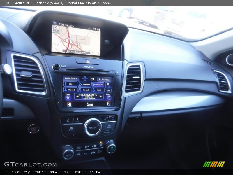 Crystal Black Pearl / Ebony 2016 Acura RDX Technology AWD
