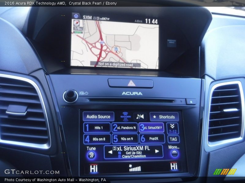 Navigation of 2016 RDX Technology AWD