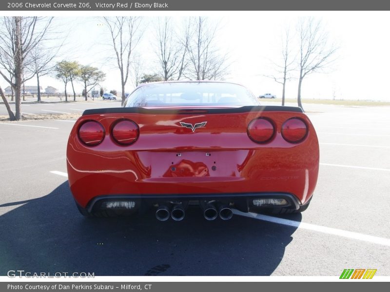 Victory Red / Ebony Black 2006 Chevrolet Corvette Z06