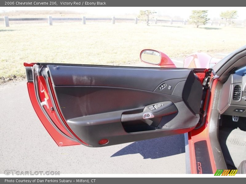 Victory Red / Ebony Black 2006 Chevrolet Corvette Z06