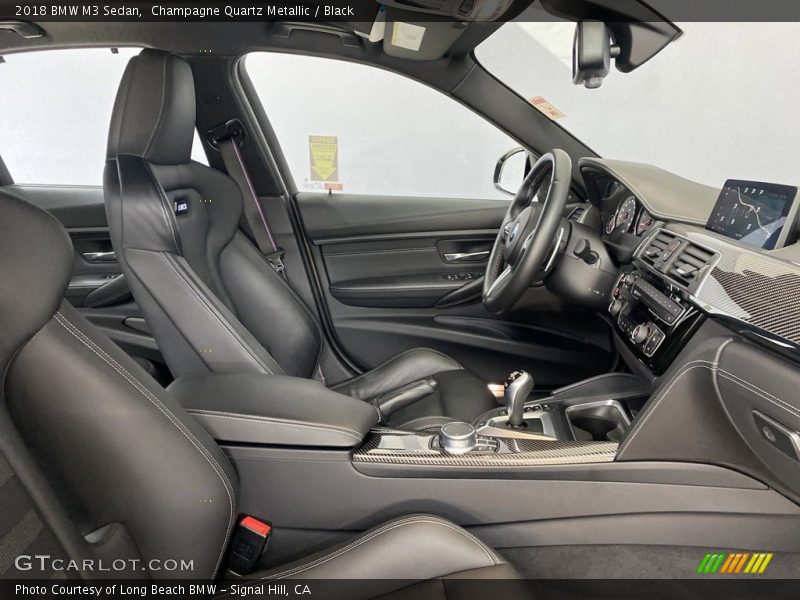 Front Seat of 2018 M3 Sedan