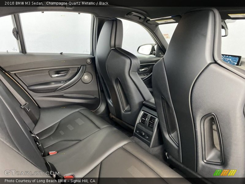 Rear Seat of 2018 M3 Sedan