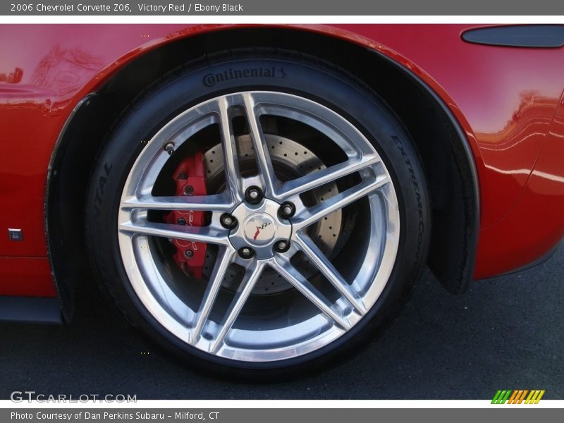 Victory Red / Ebony Black 2006 Chevrolet Corvette Z06