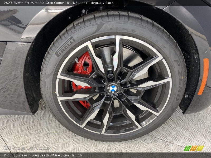 Black Sapphire Metallic / Black 2023 BMW 4 Series M440i Gran Coupe