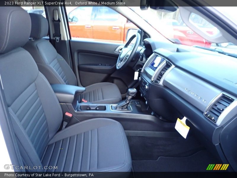 Oxford White / Medium Stone 2023 Ford Ranger XLT SuperCrew 4x4